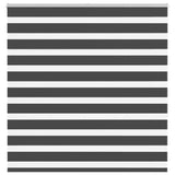 VidaXL zebra rullegardin 140x150 cm stofbredde 135,9 cm sort
