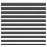 VidaXL zebra rullegardin 160x150 cm stofbredde 155,9 cm sort