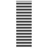 VidaXL zebra rullegardin 70x200 cm stofbredde 65,9 cm sort