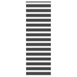 VidaXL zebra rullegardin 80x200 cm stofbredde 75,9 cm sort