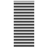 Vidaxx zebra rullegardin 95x200 cm stofbredde 90,9 cm sort