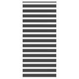 VidaXL zebra rullegardin 100x200 cm stofbredde 95,9 cm sort