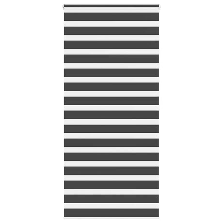 VidaXL zebra rullegardin 100x200 cm stofbredde 95,9 cm sort