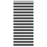 VidaXL zebra rullegardin 110x200 cm stofbredde 105,9 cm sort