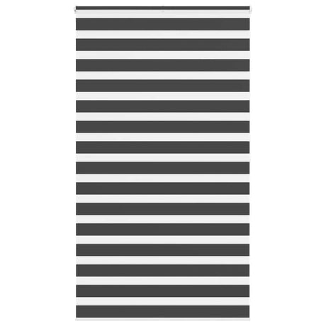 Vidaxx zebra rullegardin 135x200 cm stofbredde 130,9 cm sort
