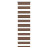 Vidaxx zebra rullegardin 40x100 cm stofbredde 35,9 cm polyester brun