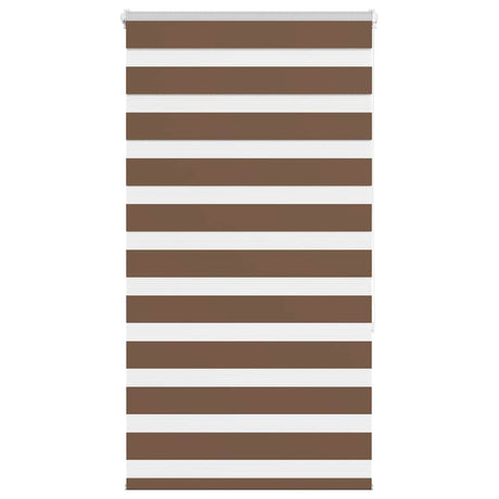 Vidaxx zebra rullegardin 70x150 cm stofbredde 65,9 cm polyester brun