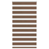 Vidaxx zebra rullegardin 85x150 cm stofbredde 80,9 cm polyester brun