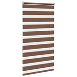Vidaxx zebra rullegardin 85x150 cm stofbredde 80,9 cm polyester brun