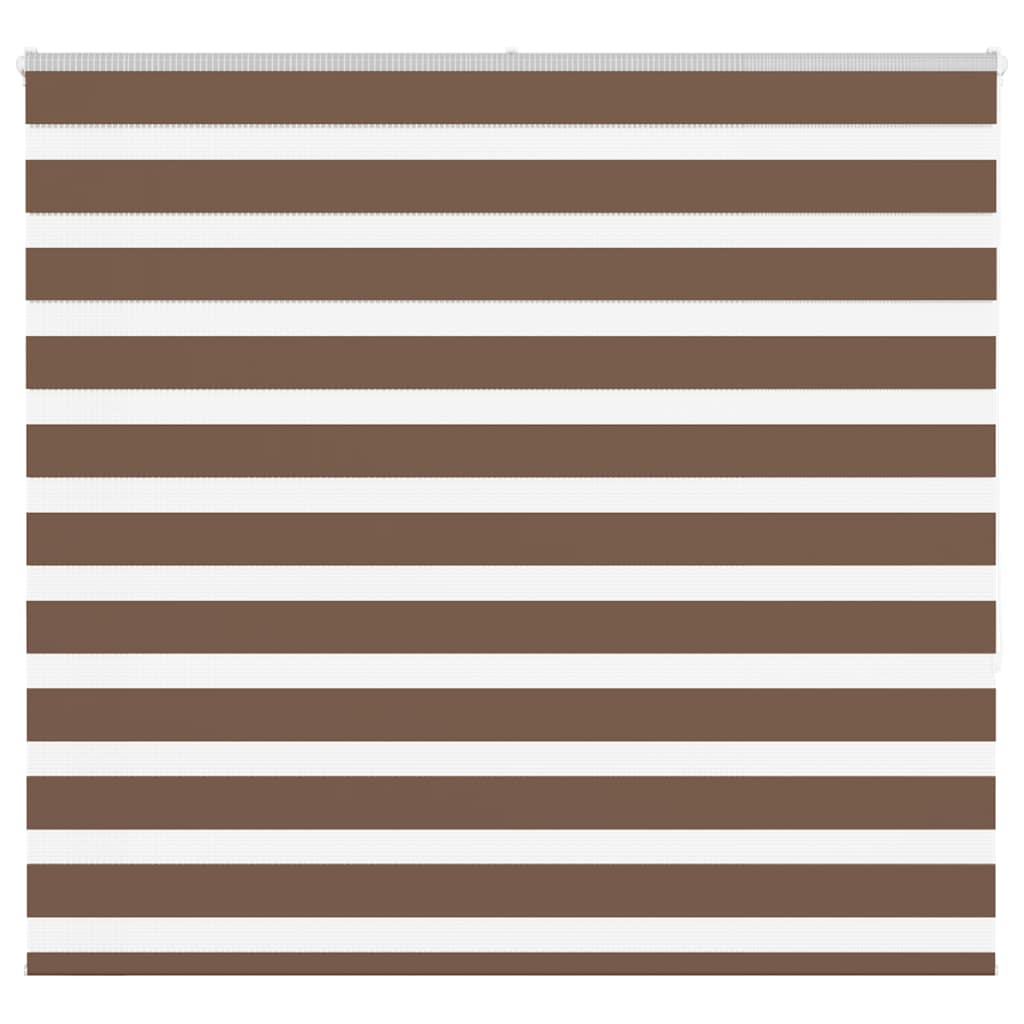 Vidaxx zebra rullegardin 160x150 cm stofbredde 155,9 cm polyester brun