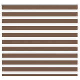 Vidaxx zebra rullegardin 160x150 cm stofbredde 155,9 cm polyester brun