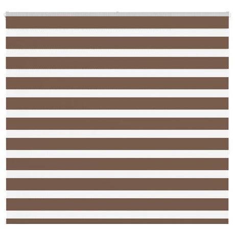 Vidaxx zebra rullegardin 160x150 cm stofbredde 155,9 cm polyester brun