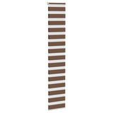 Vidaxx zebra rullegardin 45x230 cm stofbredde 40,9 cm polyester brun