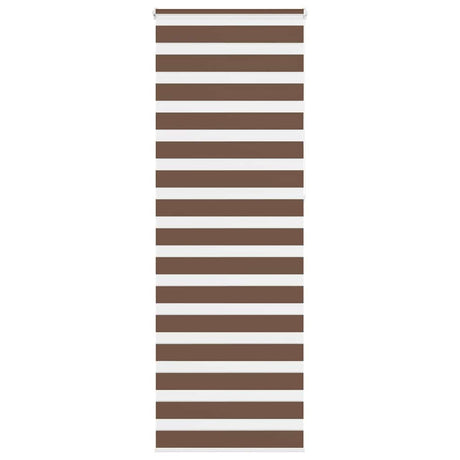Vidaxx zebra rullegardin 70x230 cm stofbredde 65,9 cm polyester brun
