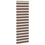 Vidaxx zebra rullegardin 70x230 cm stofbredde 65,9 cm polyester brun