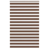 Vidaxx zebra rullegardin 145x230 cm stofbredde 140,9 cm polyester brun