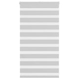 VidaXL zebra rullegardin 70x100 cm stofbredde 65,9 cm lysegrå