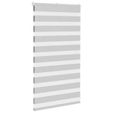 VidaXL zebra rullegardin 90x100 cm stofbredde 85,9 cm lysegrå