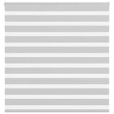 VidaXL zebra rullegardin 145x100 cm stofbredde 140,9 cm lysegrå