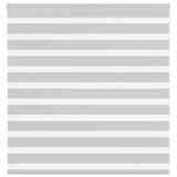 VidaXL zebra rullegardin 150x100 cm stofbredde 145,9 cm lysegrå