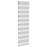 VidaXL zebra rullegardin 40x150 cm stofbredde 35,9 cm lysegrå