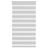 VidaXL zebra rullegardin 70x150 cm stofbredde 65,9 cm lysegrå