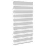 VidaXL zebra rullegardin 85x150 cm stofbredde 80,9 cm lysegrå