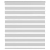 VidaXL zebra rullegardin 120x150 cm stofbredde 115,9 cm lysegrå