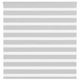 VidaXL zebra rullegardin 145x150 cm stofbredde 140,9 cm lysegrå