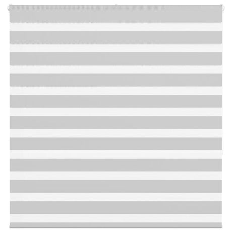 VidaXL zebra rullegardin 145x150 cm stofbredde 140,9 cm lysegrå