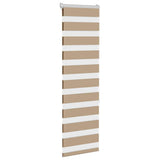 VidaXL zebragardin 40x150 cm stofbredde 35,9 cm polyester sandbrun