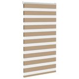 VidaXL zebragardin 80x150 cm stofbredde 75,9 cm polyester sandbrun