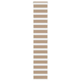 VidaXL zebragardin 40x200 cm stofbredde 35,9 cm polyester sandbrun