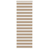 VidaXL zebragardin 80x200 cm stofbredde 75,9 cm polyester sandbrun