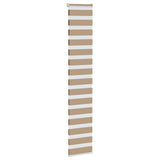 VidaXL zebragardin 40x230 cm stofbredde 35,9 cm polyester sandbrun