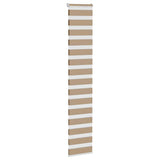 VidaXL zebragardin 45x230 cm stofbredde 40,9 cm polyester sandbrun