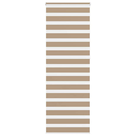 VidaXL zebragardin 70x230 cm stofbredde 65,9 cm polyester sandbrun