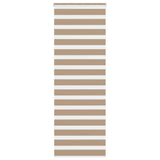 VidaXL zebragardin 75x230 cm stofbredde 70,9 cm polyester sandbrun