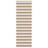VidaXL zebragardin 80x230 cm stofbredde 75,9 cm polyester sandbrun