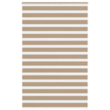 VidaXL zebragardin 145x230 cm stofbredde 140,9 cm polyester sandbrun