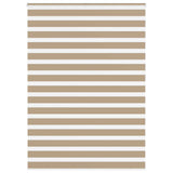 VidaXL zebragardin 160x230 cm stofbredde 155,9 cm polyester sandbrun