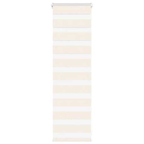 VidaXL zebra rullegardin 45x100 cm stof bredde 40,9 cm marmor beige