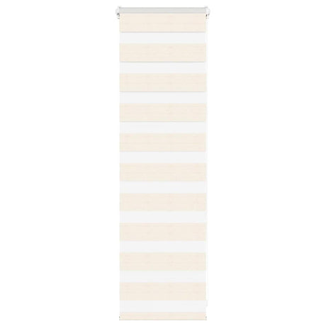VidaXL zebra rullegardin 50x100 cm stof bredde 45,9 cm marmor beige