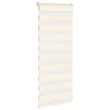 VidaXL zebra rullegardin 55x100 cm stof bredde 50,9 cm marmor beige