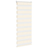 Vidaxx zebra rullegardin 65x100 cm stofbredde 60,9 cm marmor beige