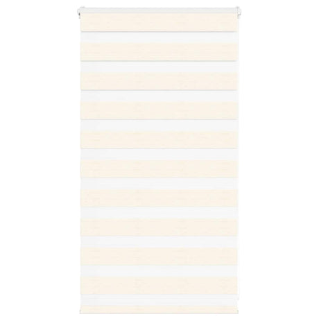 VidaXL zebra rullegardin 75x100 cm stof bredde 70,9 cm marmor beige