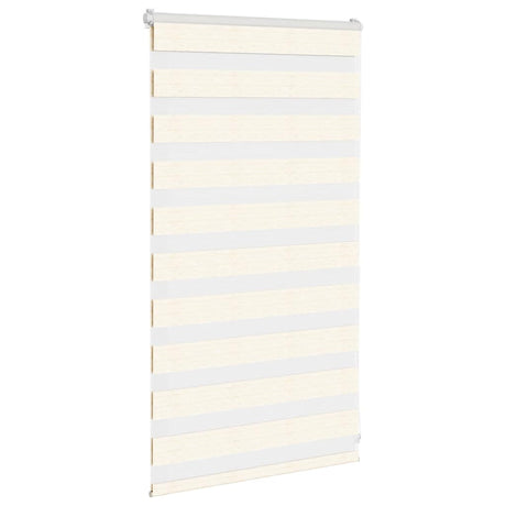 VidaXL zebra rullegardin 80x100 cm stof bredde 75,9 cm marmor beige