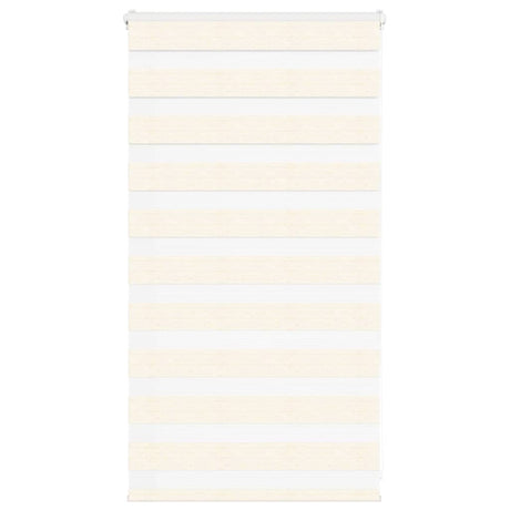 VidaXL zebra rullegardin 85x100 cm stofbredde 80,9 cm marmor beige