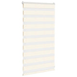 VidaXL zebra rullegardin 90x100 cm stof bredde 85,9 cm marmor beige