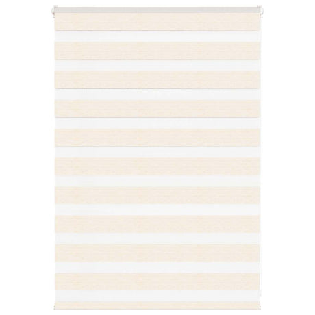Vidaxx zebra rullegardin 95x100 cm stofbredde 90,9 cm marmorbeige